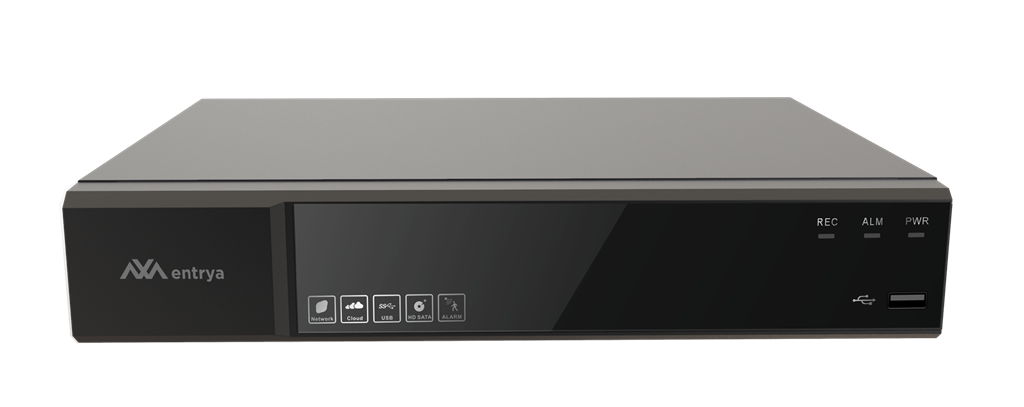NVR6-8P1H Netwerk Video Recorder 8 kanalen PoE