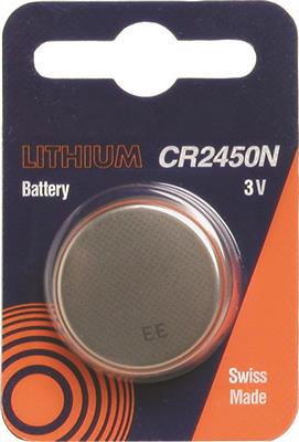 Batterij CR2450 3V Lithium